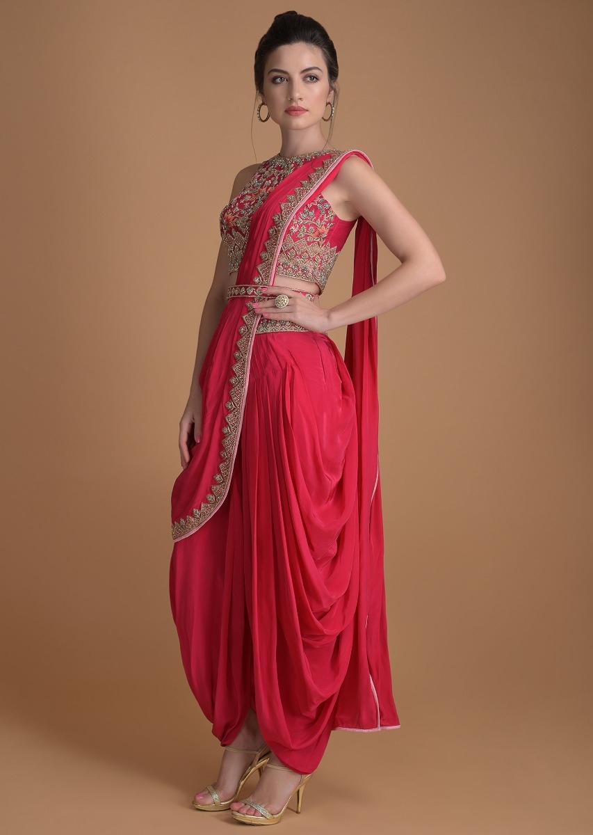 dhoti gown online india