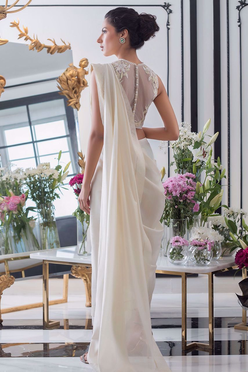 designer plazo saree