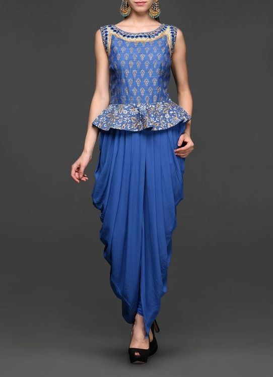 dhoti gown online india