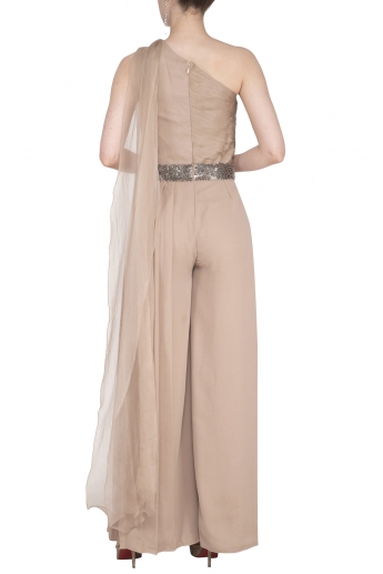 Beige Color Jumpsuit