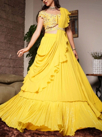 Indian Wedding Lehenga Dress Designs for Brides