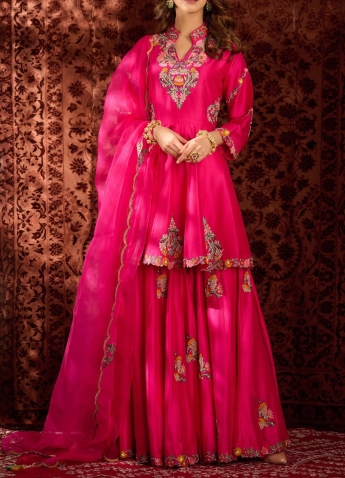 Gharara ki sales kurti ke design
