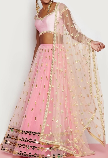 Pink Lehenga Set