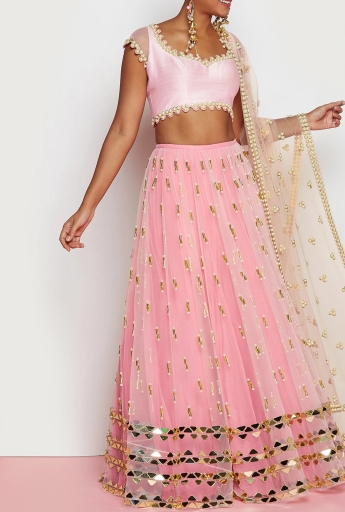 Pink Lehenga Set