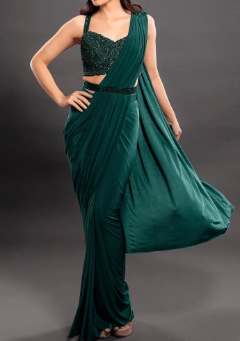 Long Dresses made out of old and Damaged Sarees #LongDresses