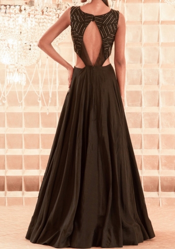 Brown Long Gown