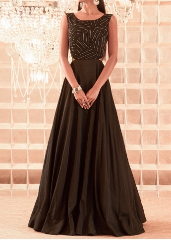 Brown Long Gown