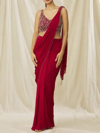 9 Ideas to Make Dresses From Old Sarees - DIY Dress-Up