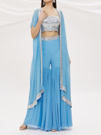 Buy Ladies Plazo suits Online | Maharani Designer Boutique