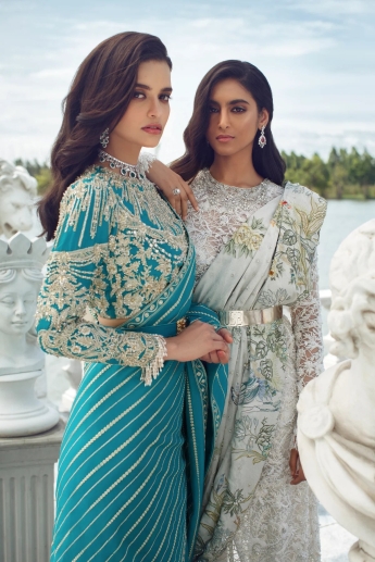 Blue Color Bridal Lehenga