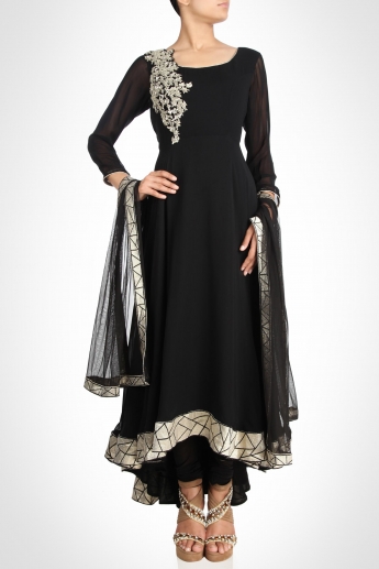 Black Color Anarkali Suit